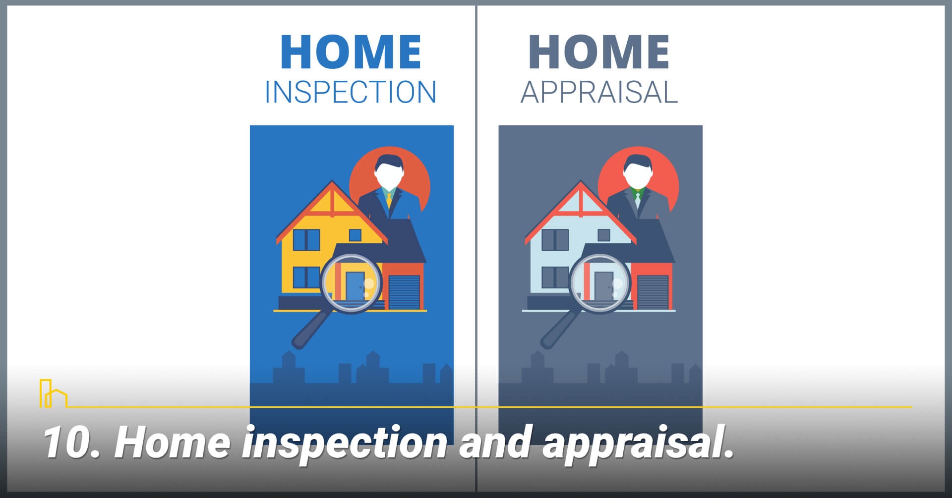 Home inspection and appraisal, final steps in selling your home Home inspection and appraisal, final steps in selling your home