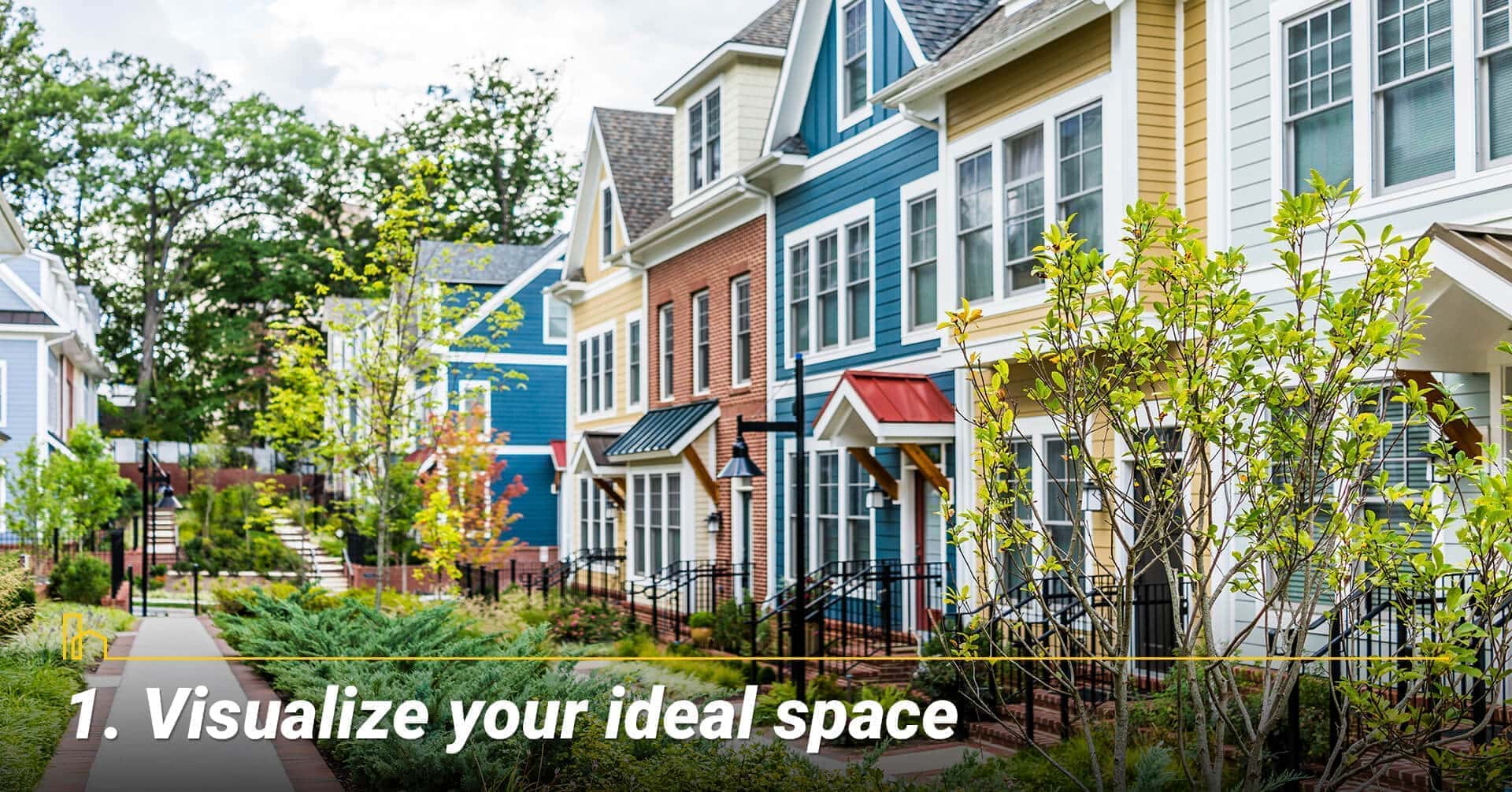 Visualize your ideal space, think of the space you need Visualize your ideal space, think of the space you need