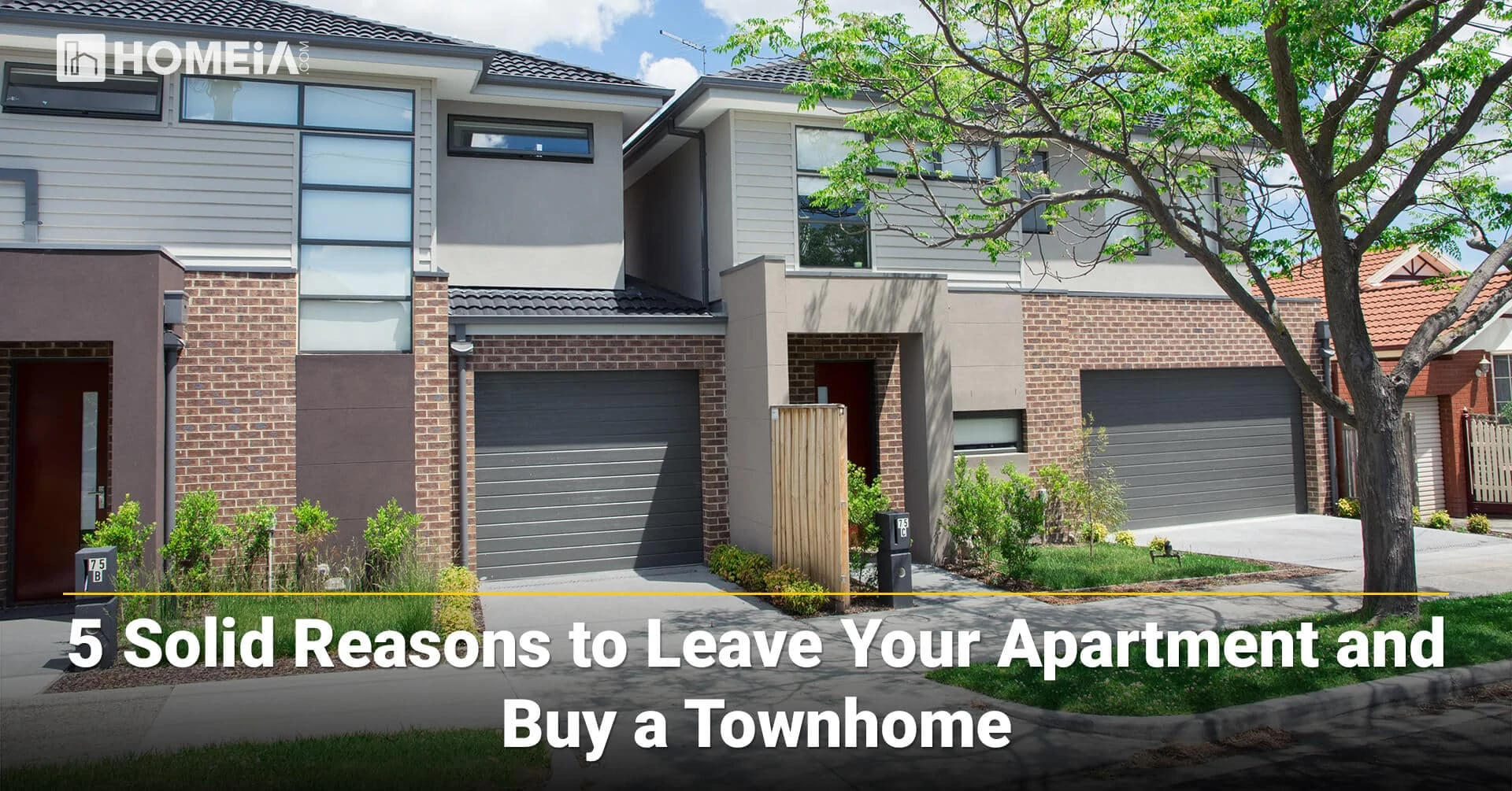 5 Solid Reasons to Leave Your Apartment and Buy a Townhome