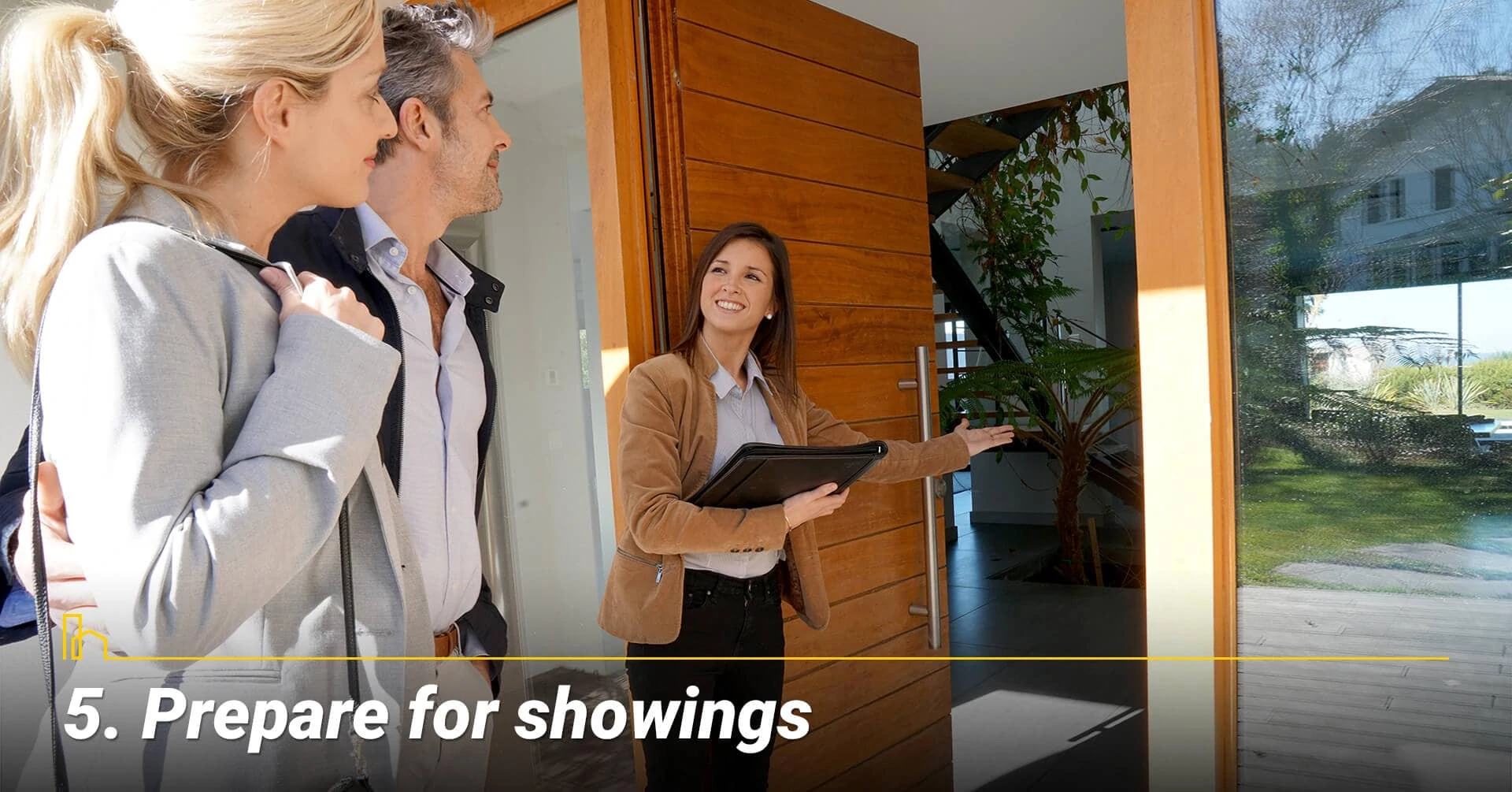Prepare for showings, get your home ready for showings