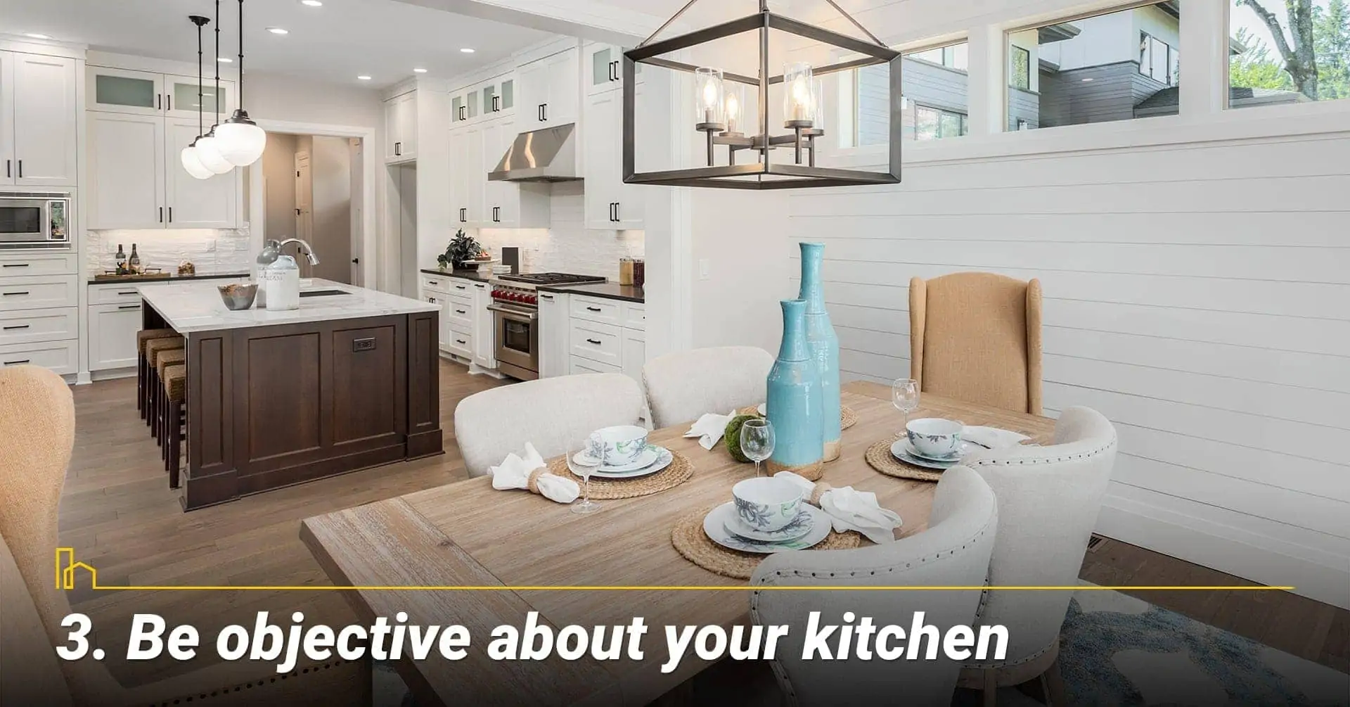 Be objective about your kitchen, upgrade your kitchen
