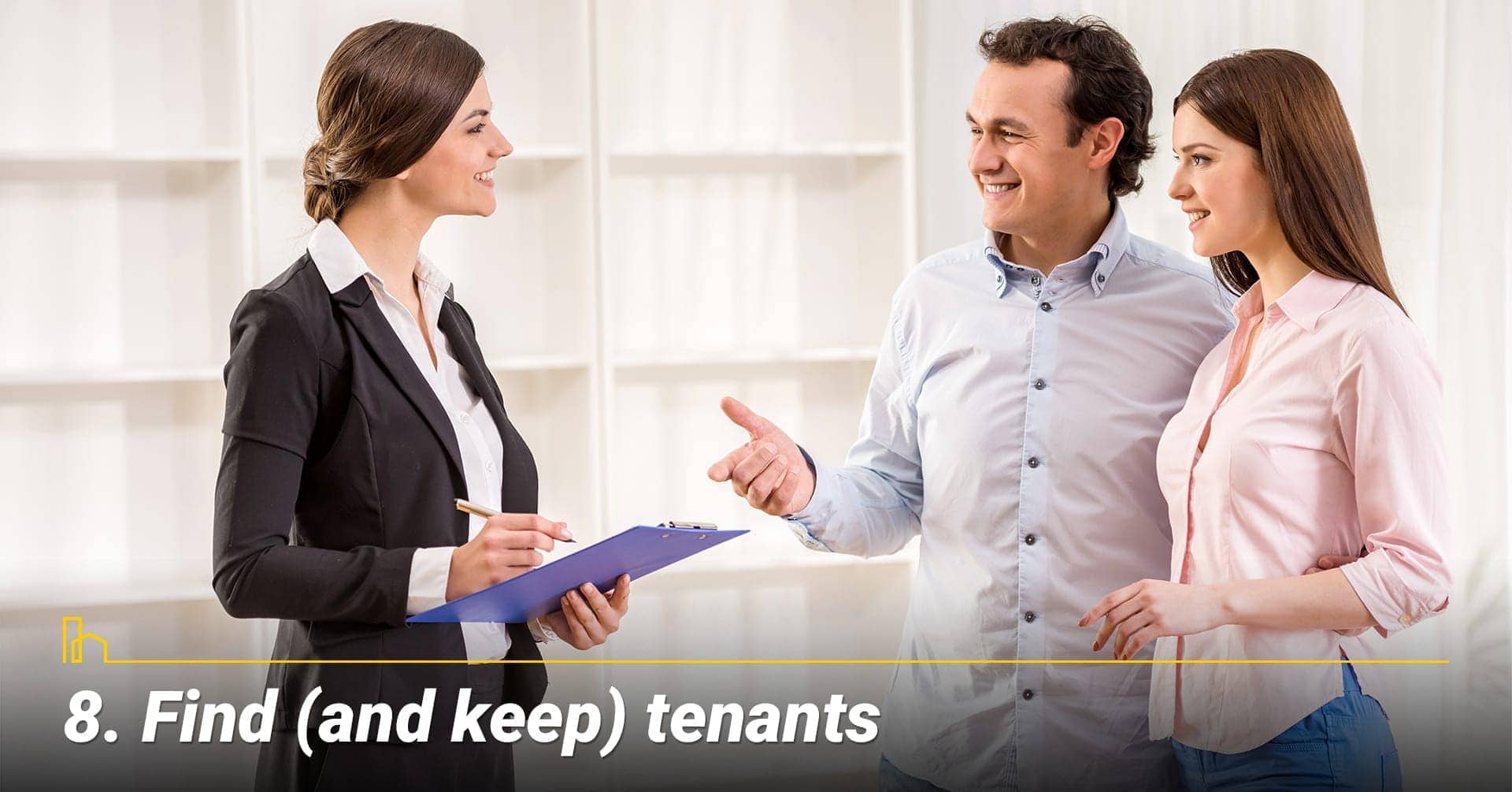 Find (and keep) tenants, retain your tenants Find (and keep) tenants, retain your tenants