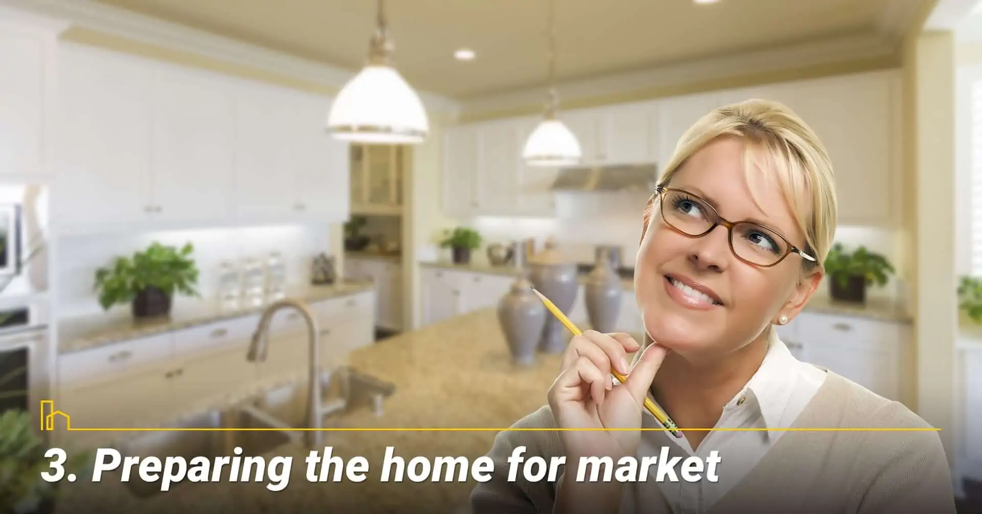 Preparing the home for market, get your home ready for listing