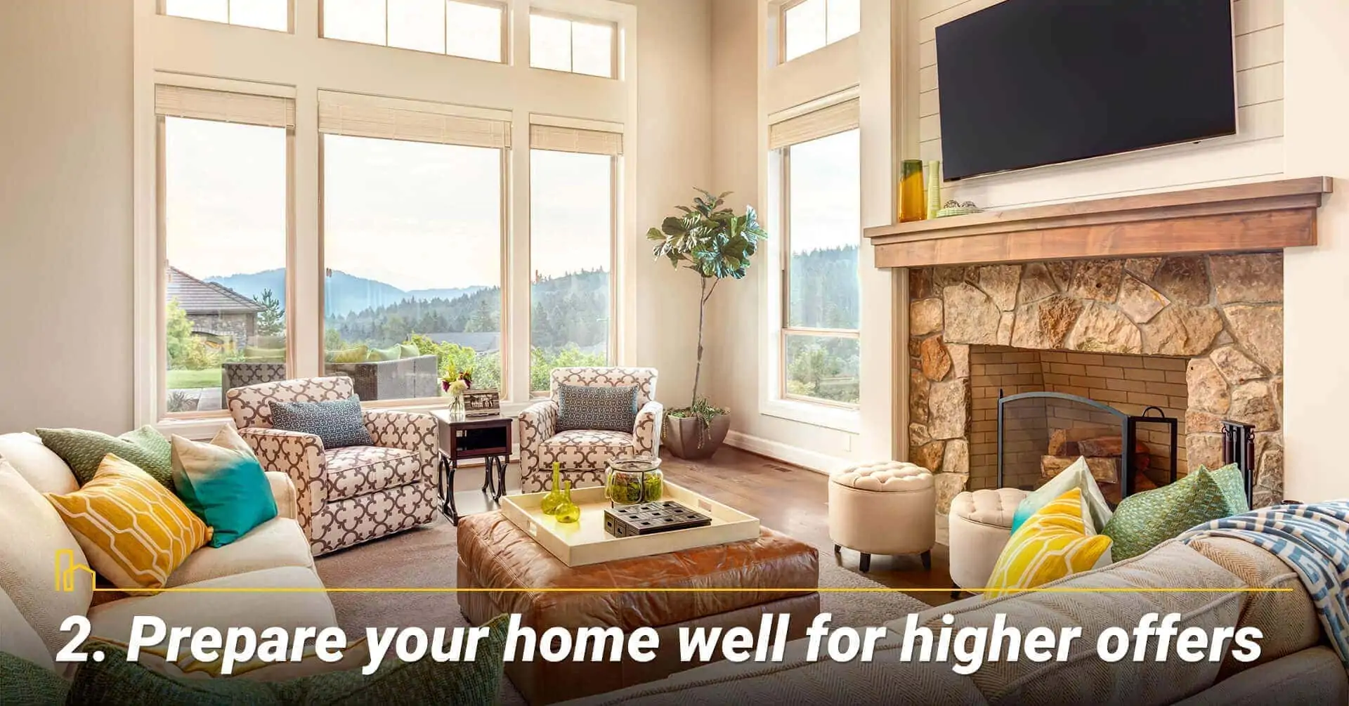 Prepare your home well for higher offers, fix and upgrade your home for higher price