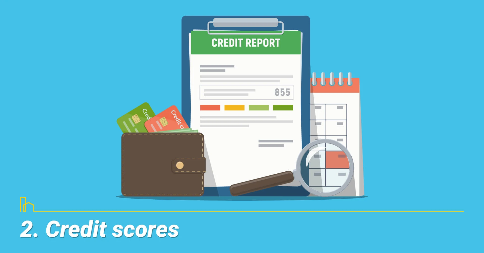 Credit scores, keep your credit scores up
