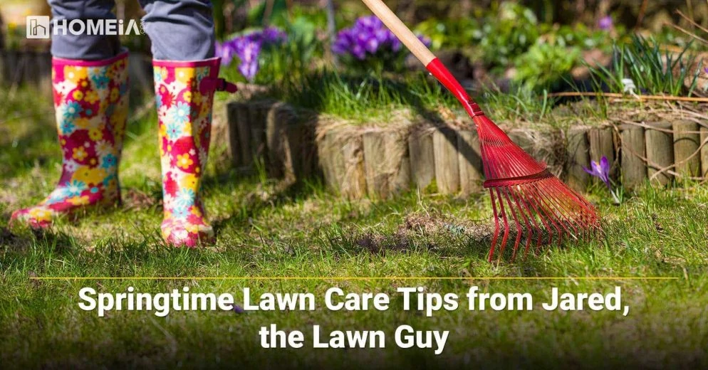 Springtime Lawn Care Tips from Jared, the Lawn Guy