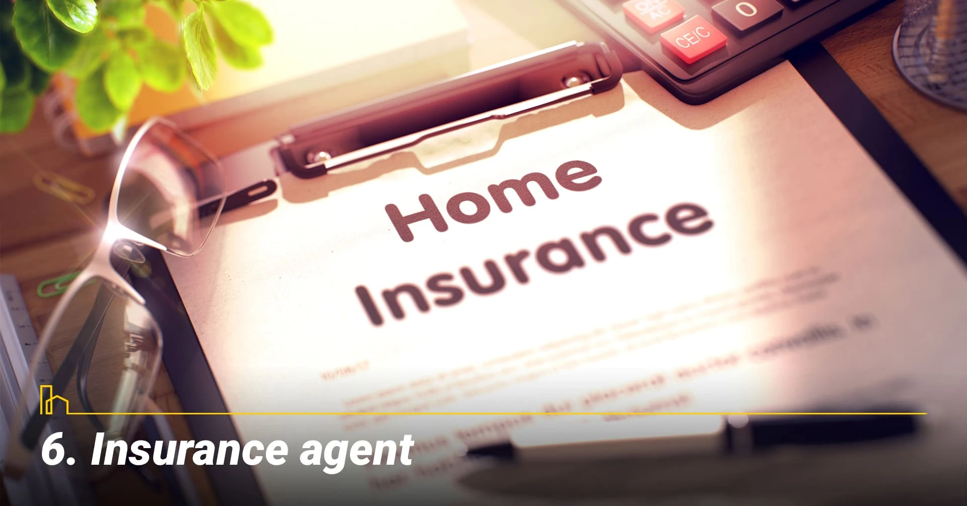 Insurance agent, talk with an insurance agent about your need