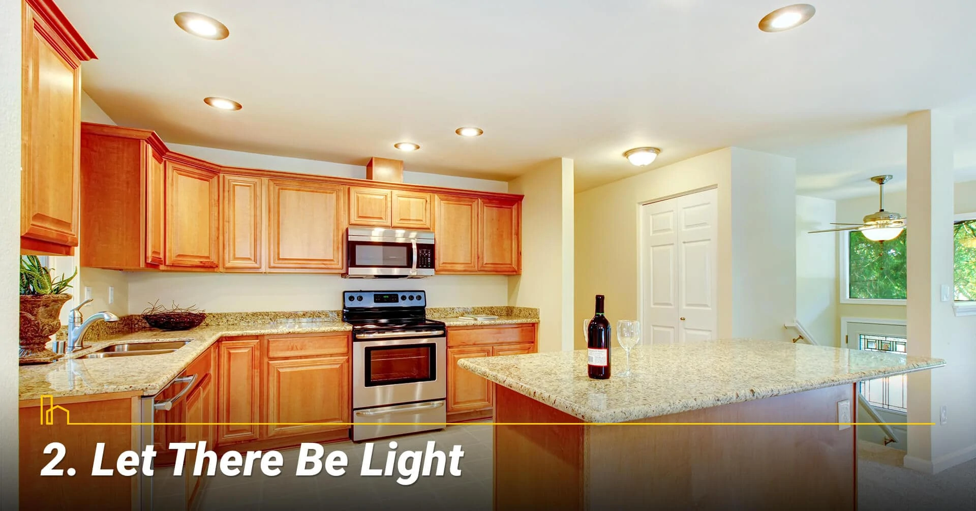 Let There Be Light, lighten up your kitchen