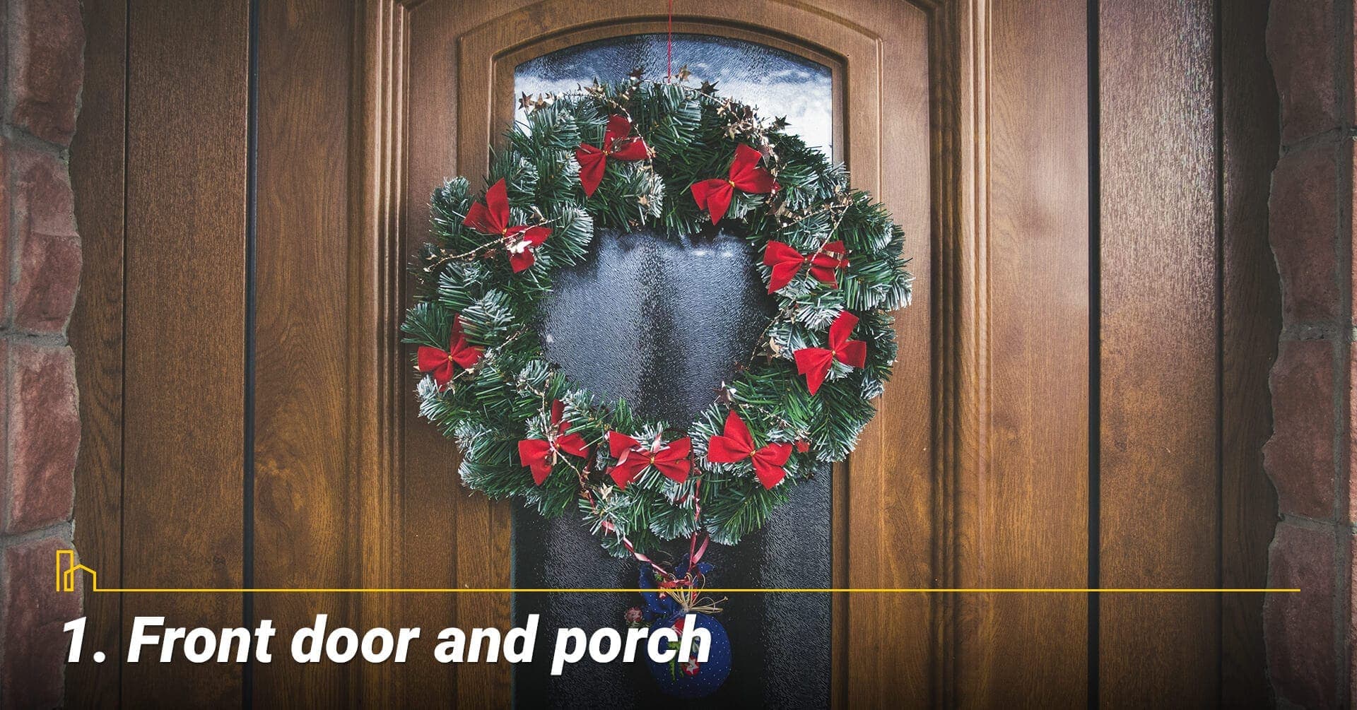 Front door and porch, the face of your home