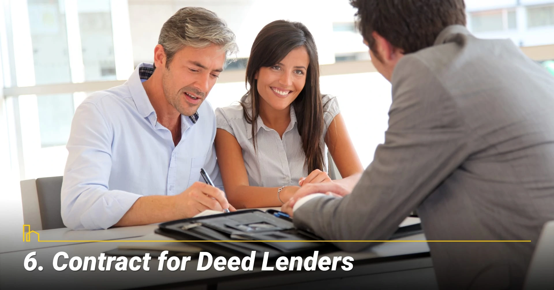 Contract for Deed Lenders, financing a contract for Deed