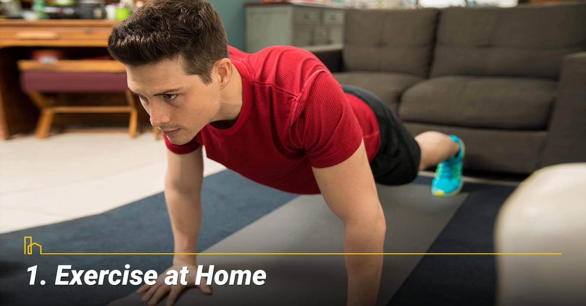Exercise at Home, workout at home Exercise at Home, workout at home
