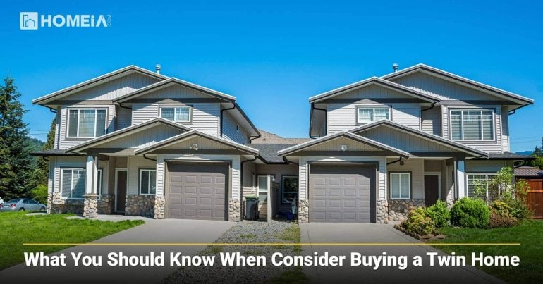 What You Should Know When Consider Buying a Twin Home
