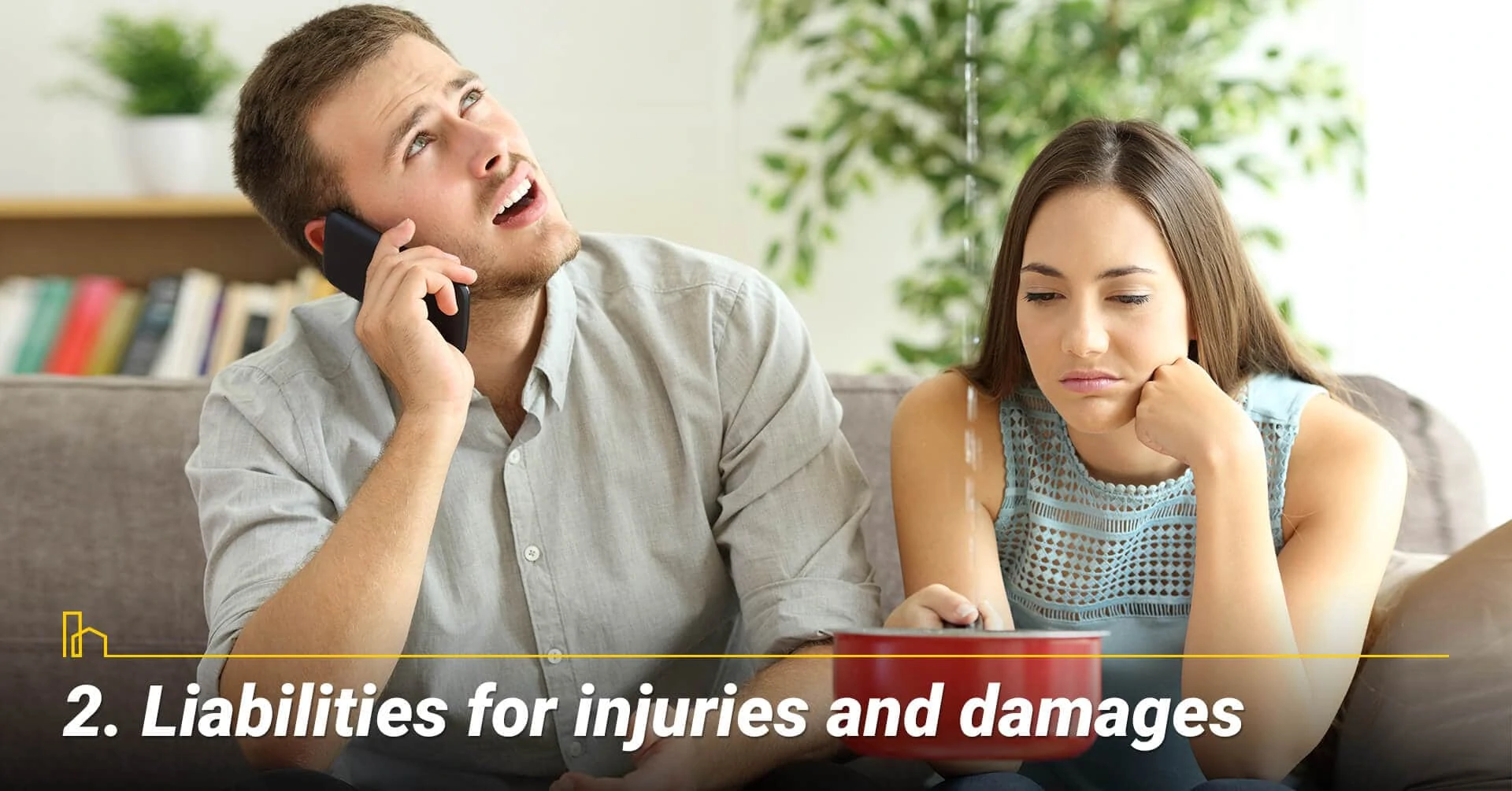 Liabilities for injuries and damages, accountable for damages