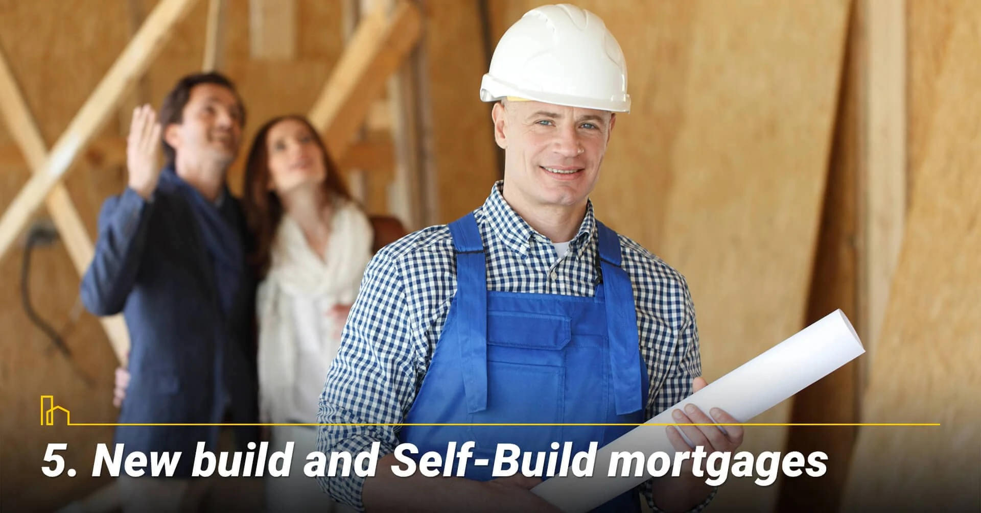 New build and Self-Build mortgages, different mortgages