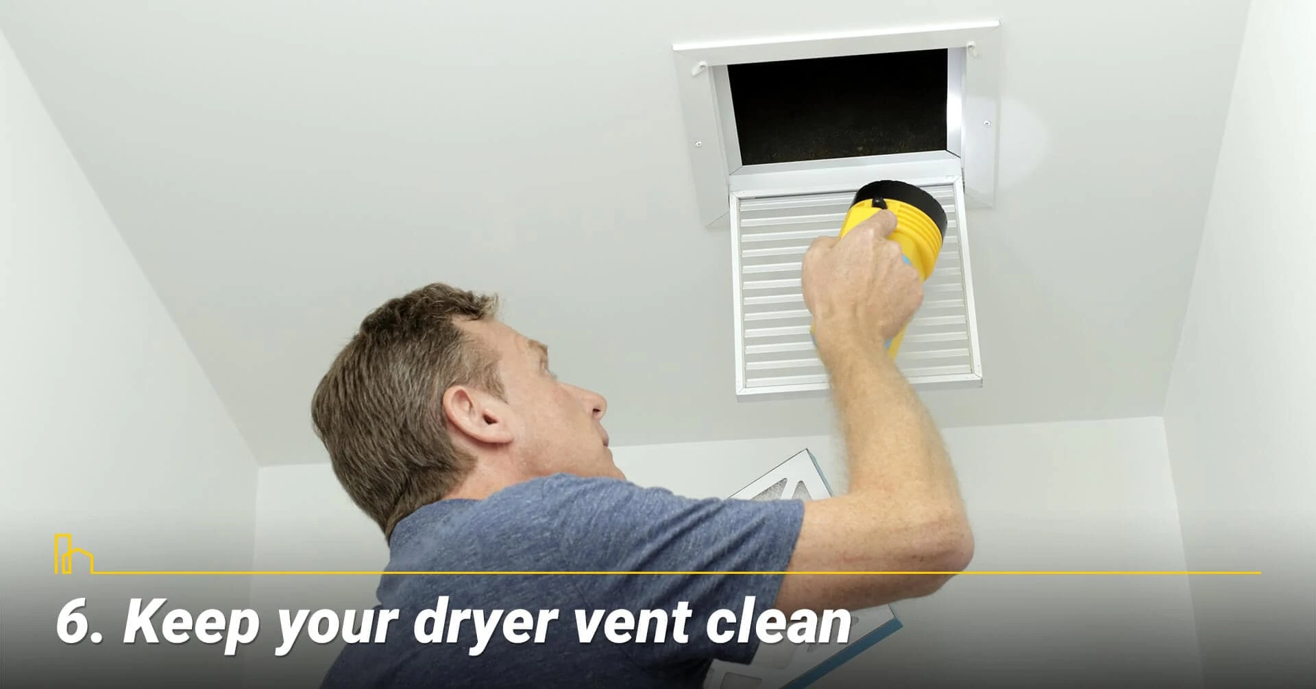 Keep your dryer vent clean, clean dryer vent