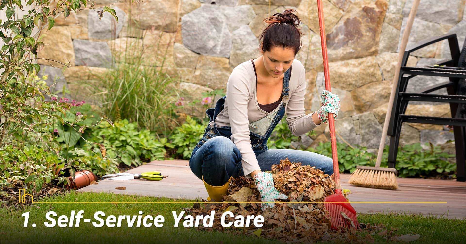Self-Service Yard Care, doing your own yard work