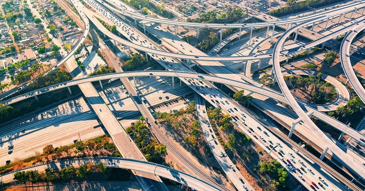 Los Angeles, California offers dozen freeways and international airport