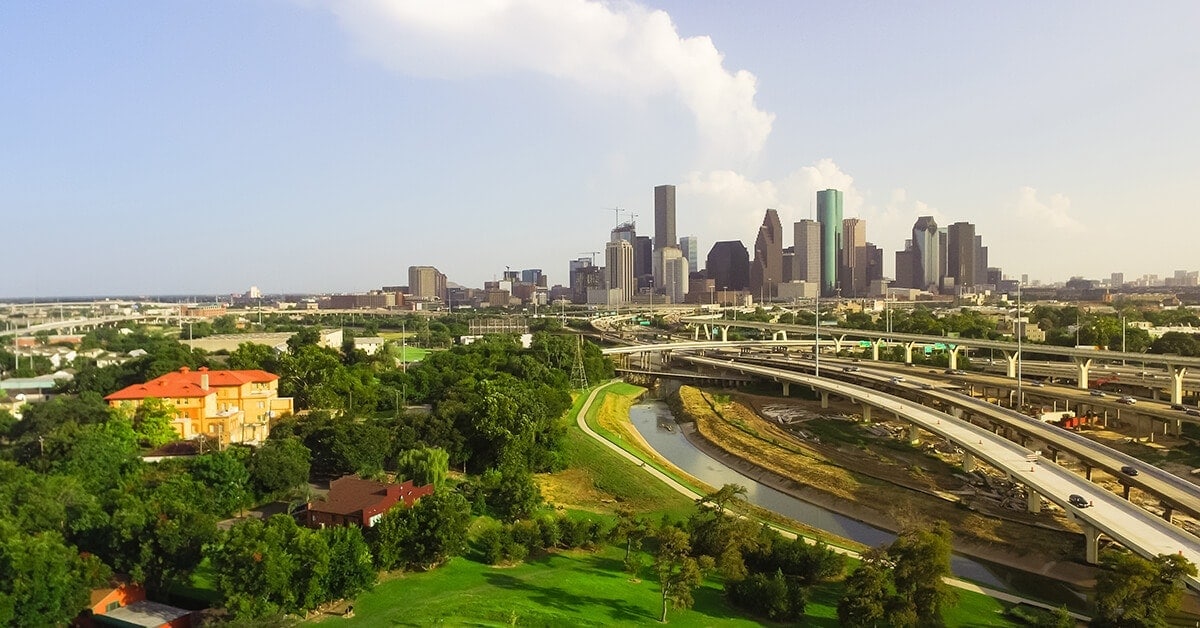 Houston Texas offers myriad freeways, three airports serve U.S.’s fourth-largest city