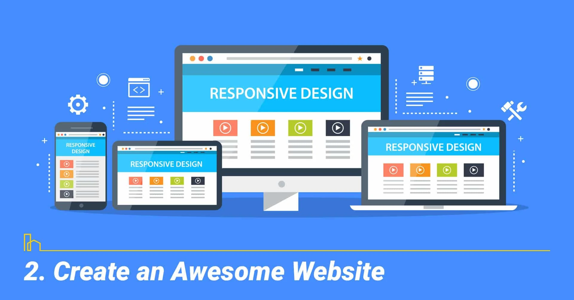 Create an Awesome Website, create a great website for your business
