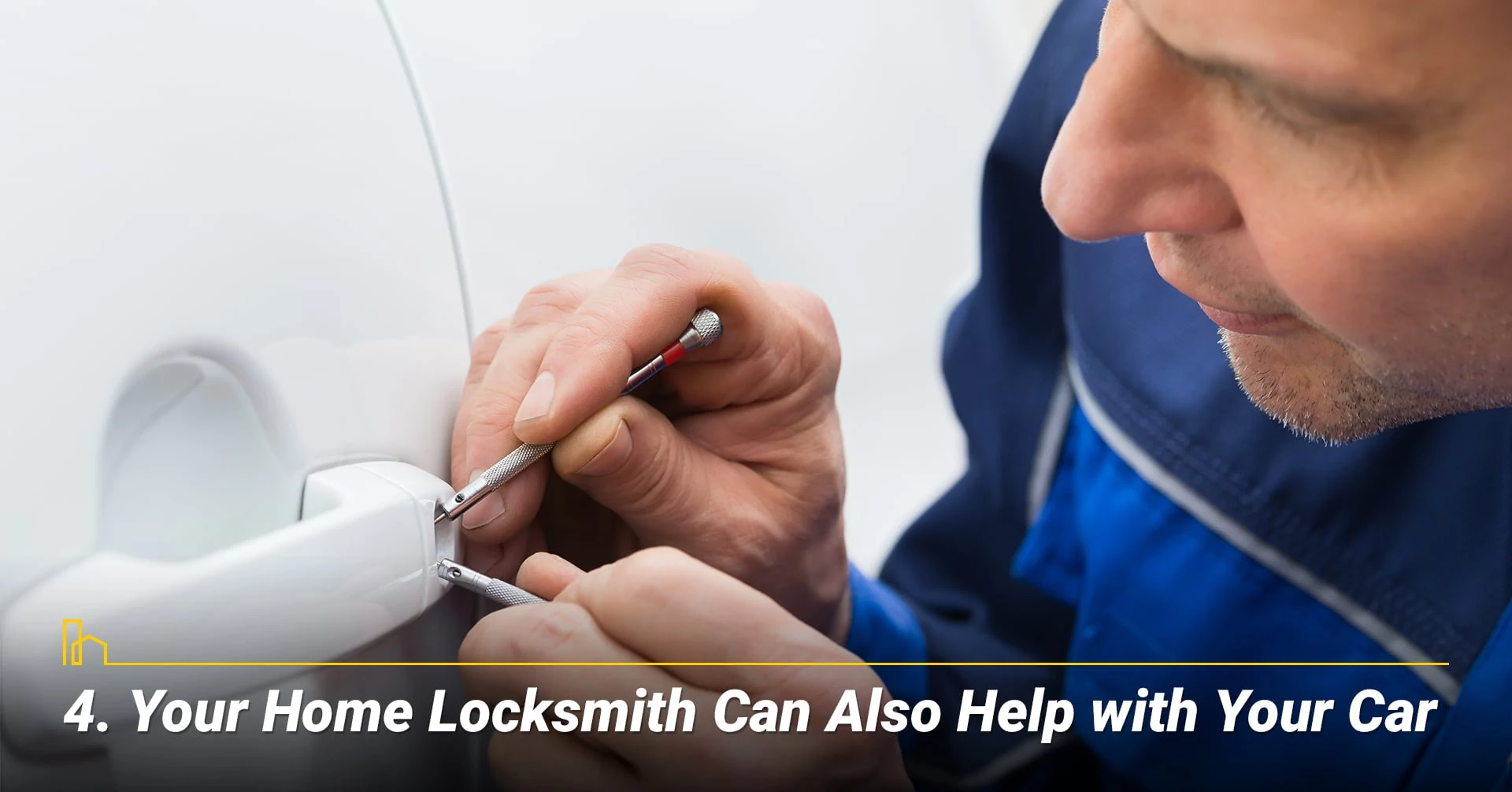 Your Home Locksmith Can Also Help with Your Car, they can help you get in your car