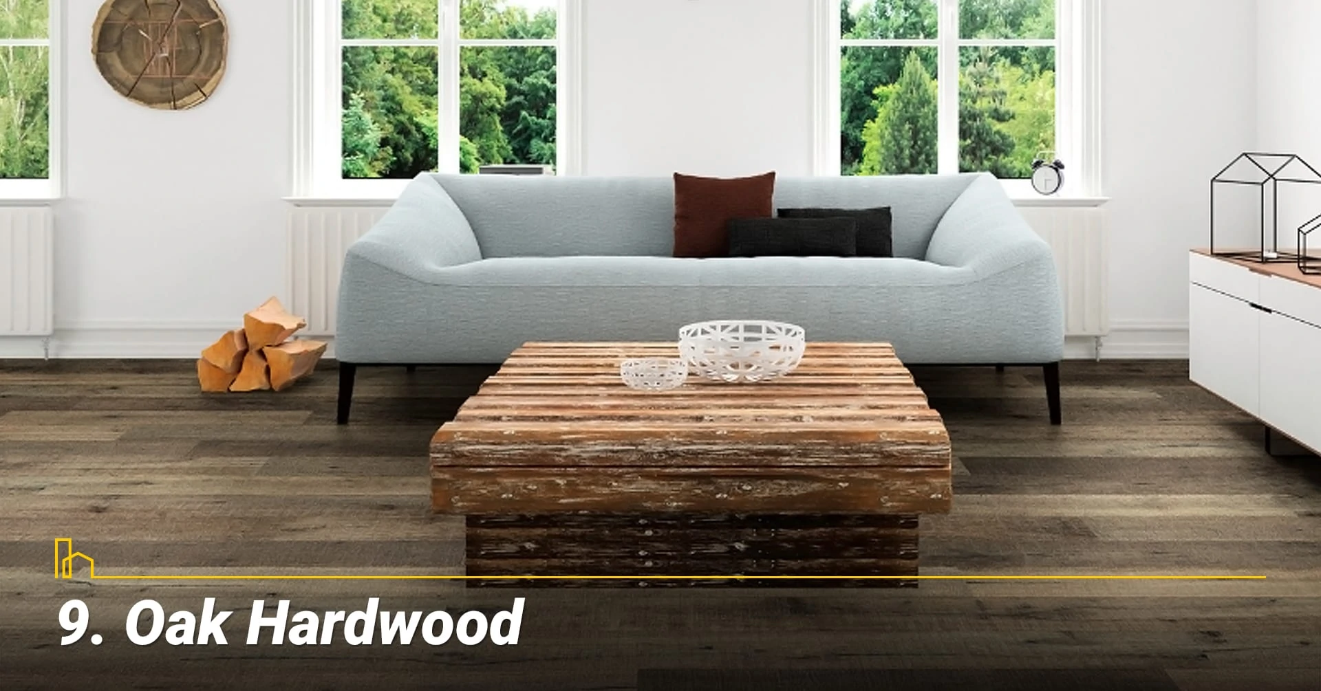 Oak Hardwood, cover your floor with oak hardwood