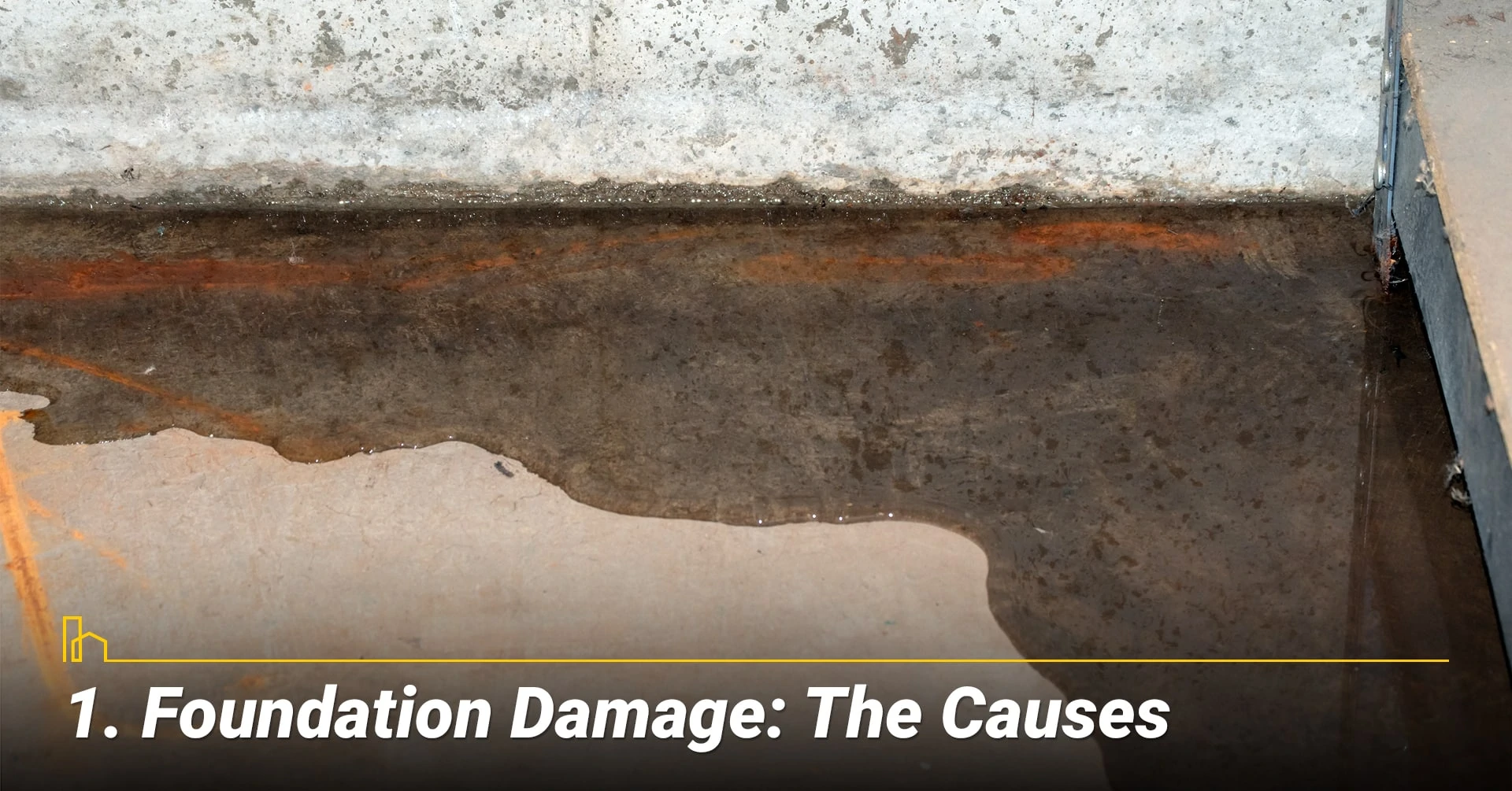Foundation Damage: The Causes, look for the trouble spot