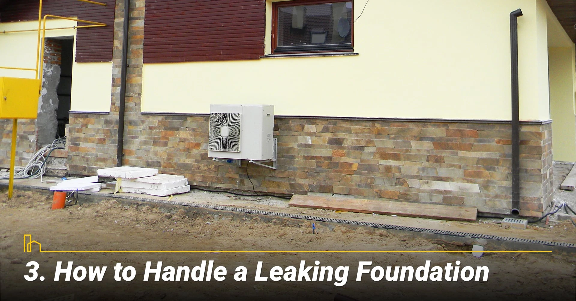 How to Handle a Leaking Foundation, ways to fix foundation leaks