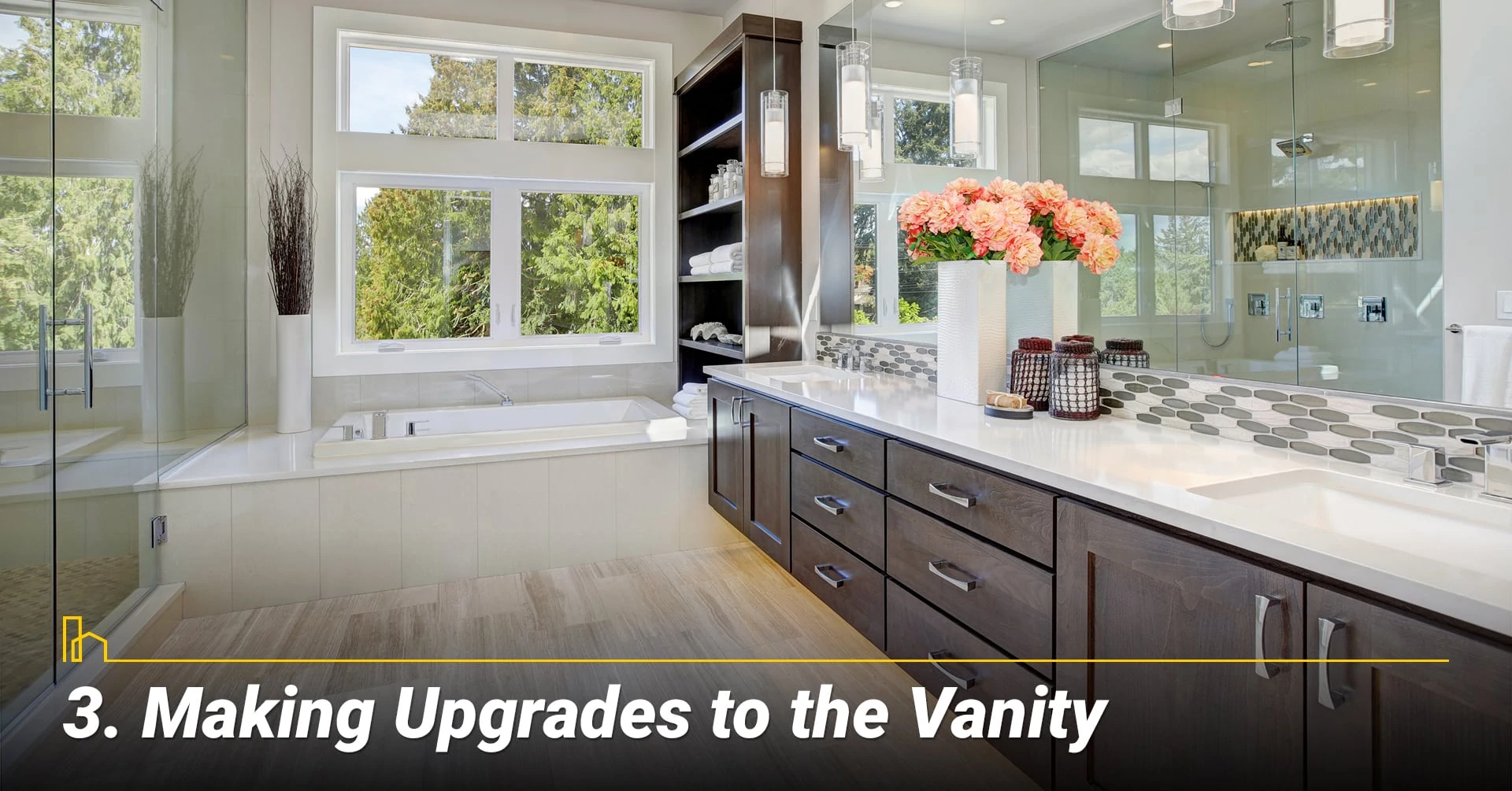 Making Upgrades to the Vanity, upgrade your bathroom with vanity