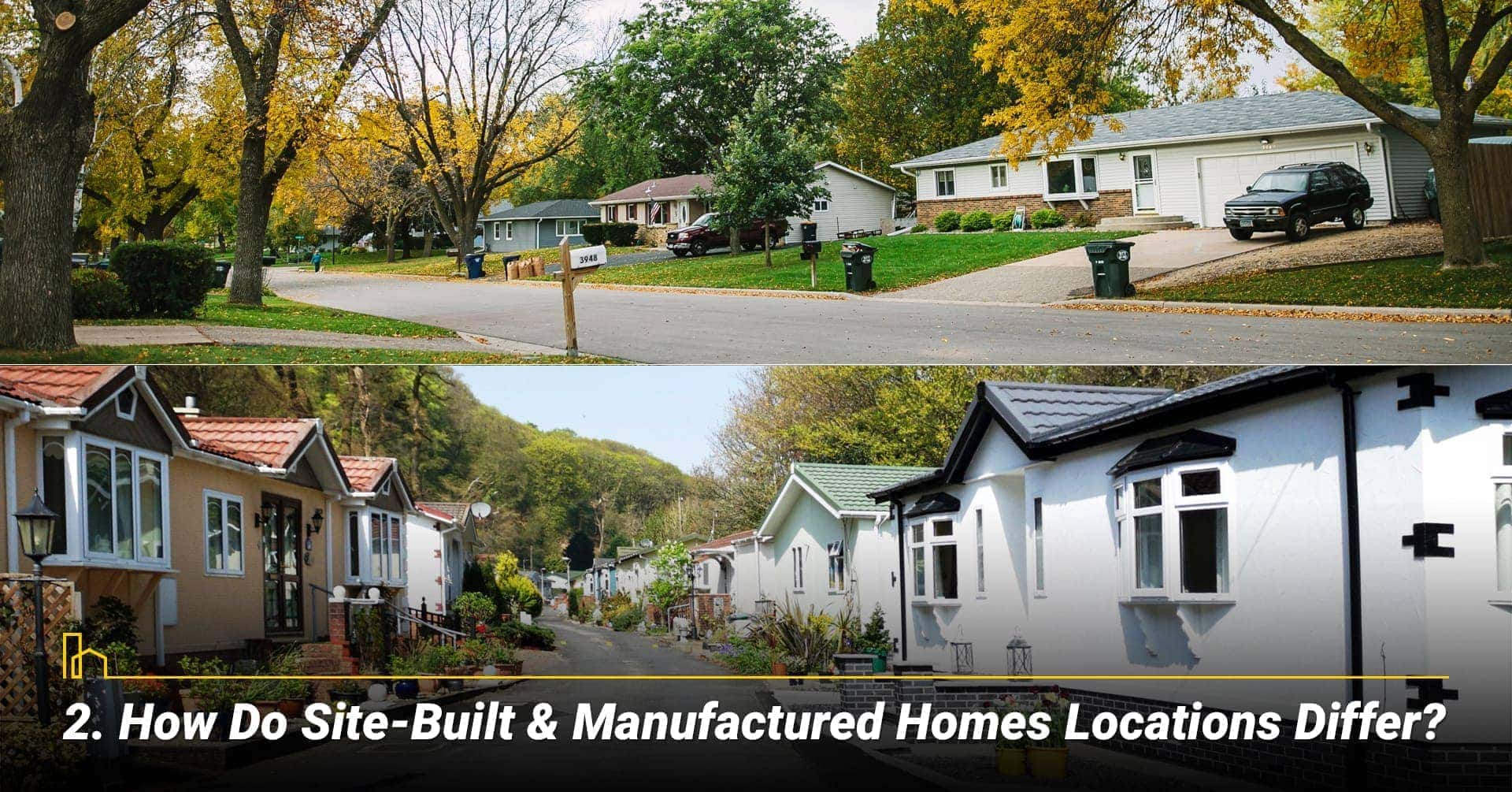 How Do Site-Built & Manufactured Homes Locations Differ? locations for site-built and manufactured homes How Do Site-Built & Manufactured Homes Locations Differ? locations for site-built and manufactured homes