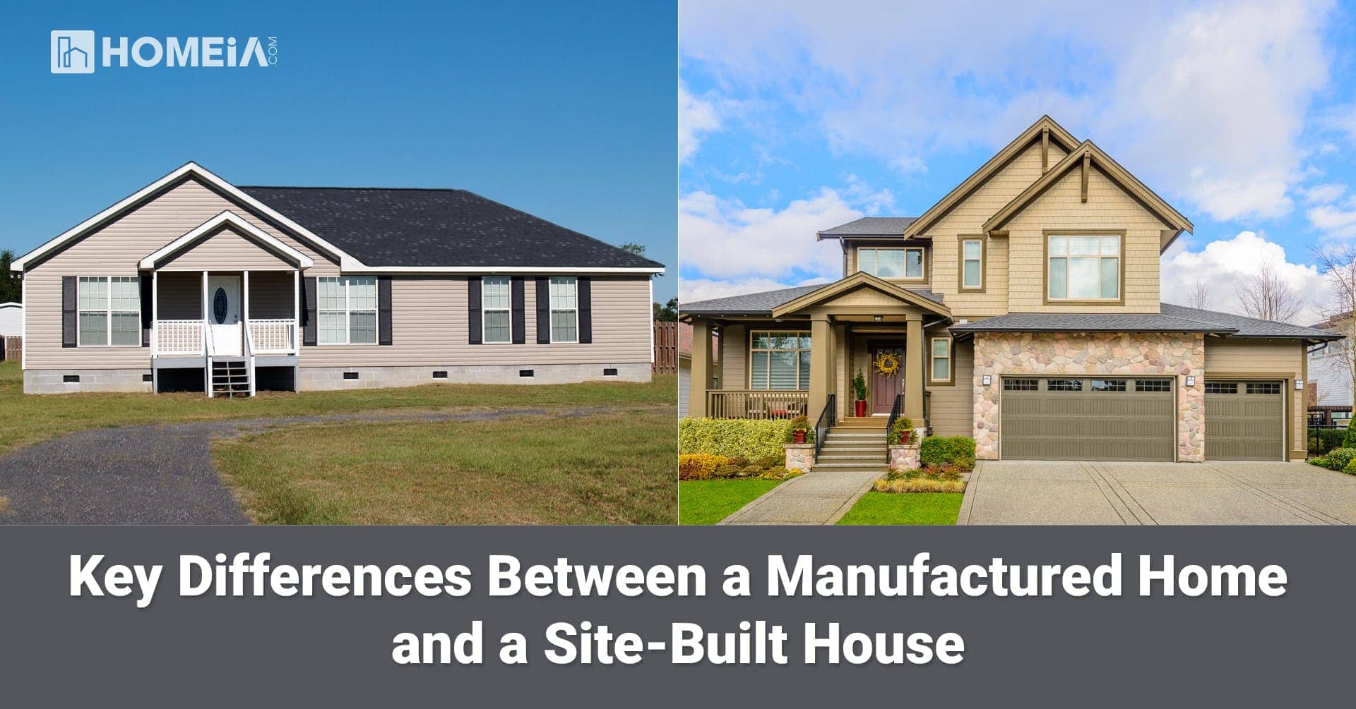 Key Differences Between a Manufactured Home and a Site-Built House