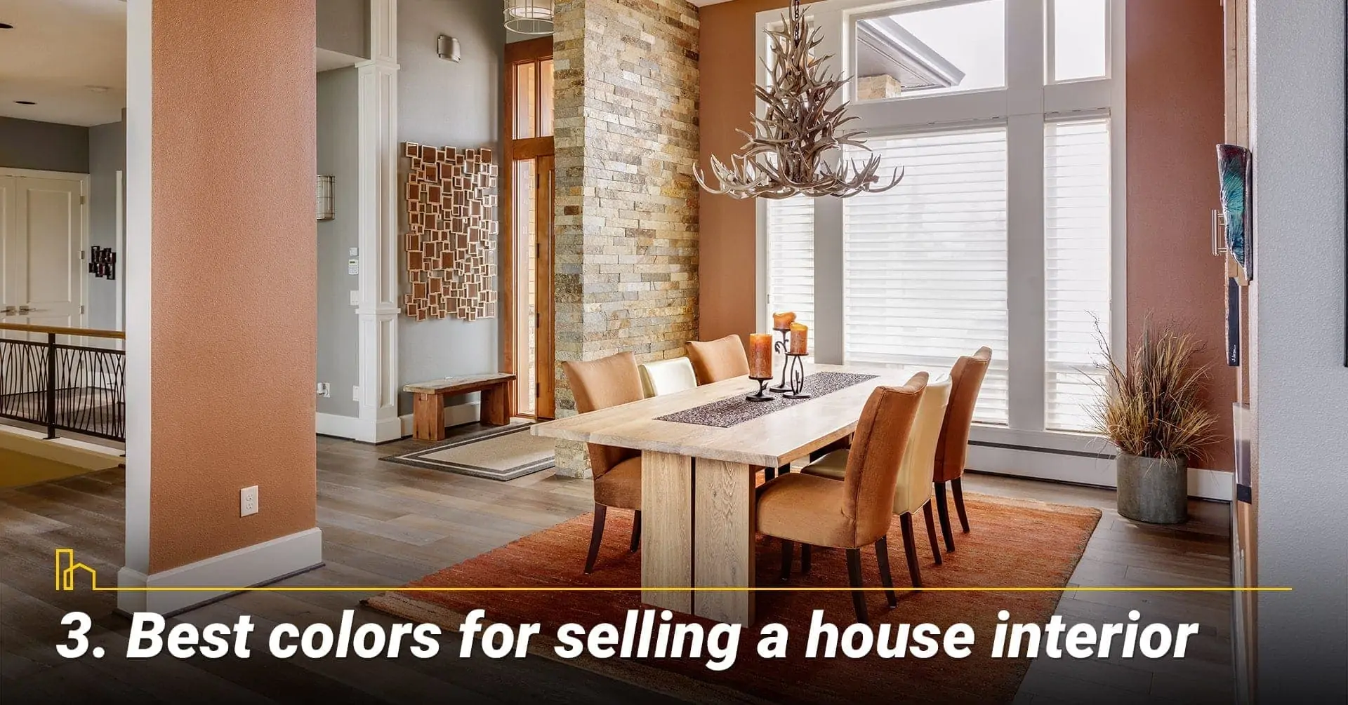 Best colors for selling a house interior, best colors for interior of the house