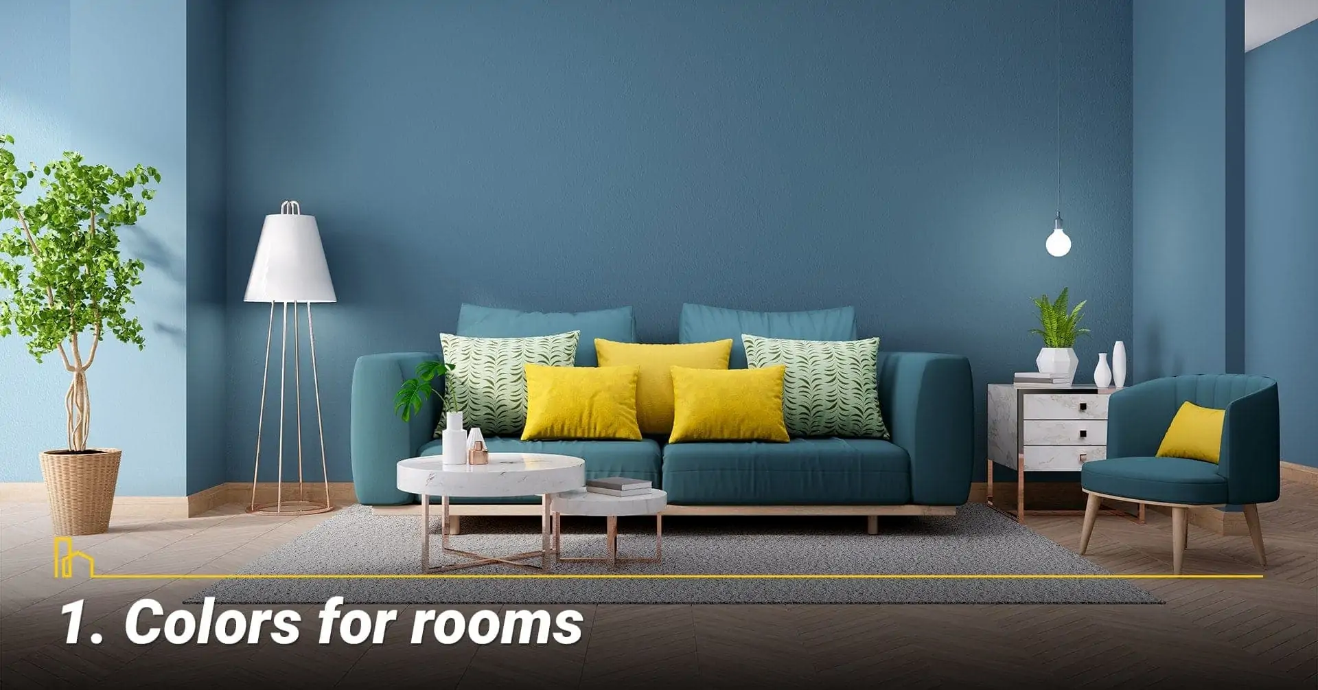 Colors for rooms, best color for your room
