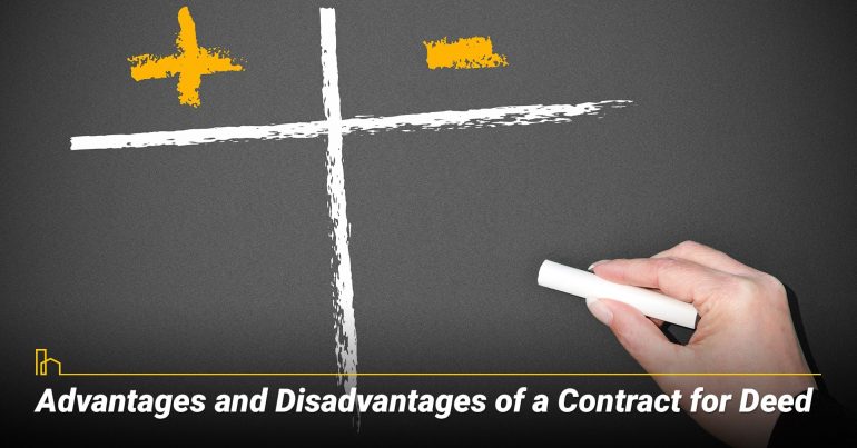 The Disadvantages of a Contract for Deed Commonly Asked
