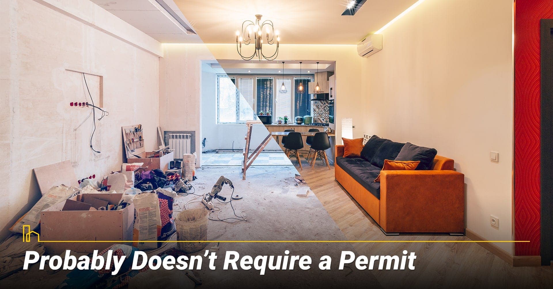 Probably Doesn’t Require a Permit, small projects that do not need a permit