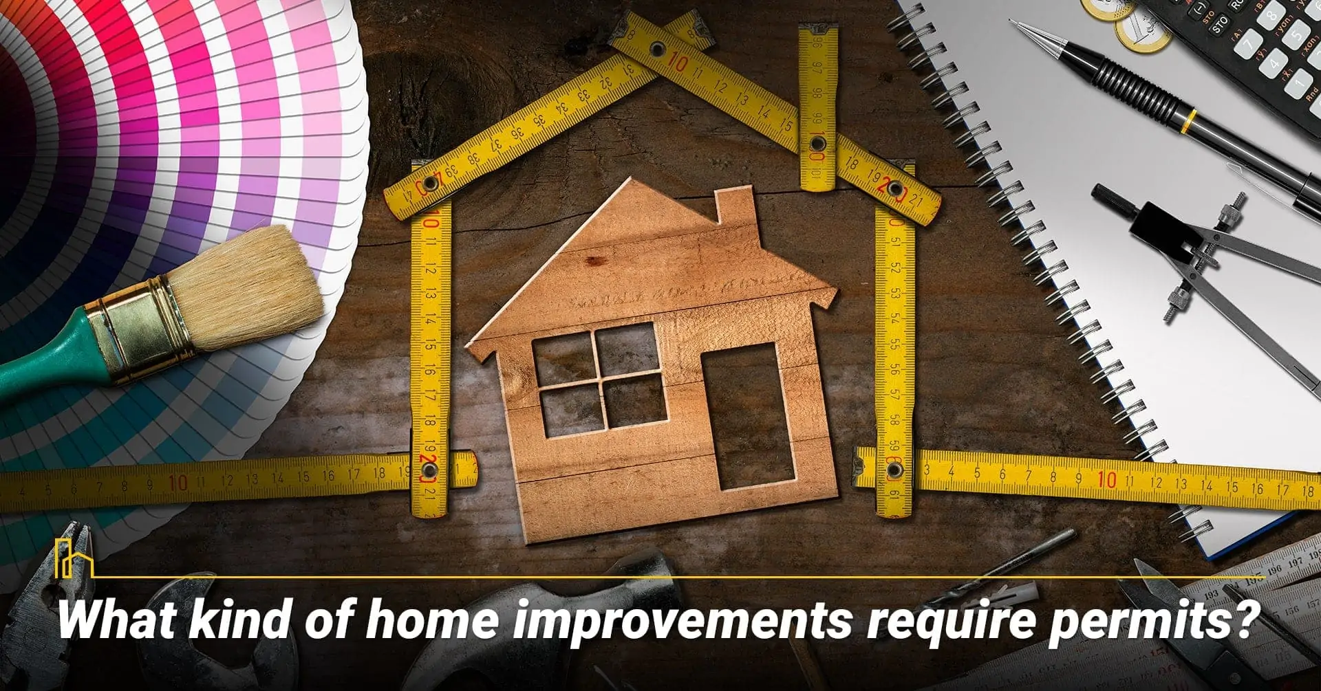 What kind of home improvements require permits? Decide on home improvement projects