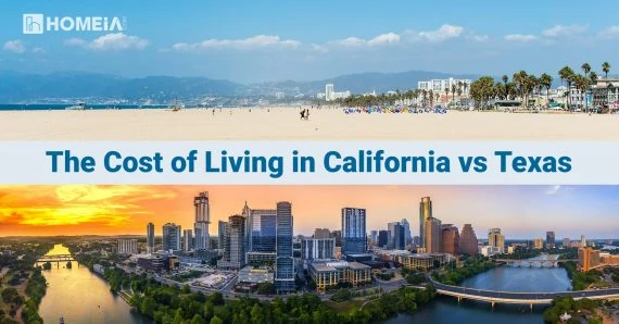 The Cost of Living in California vs Texas in 2023