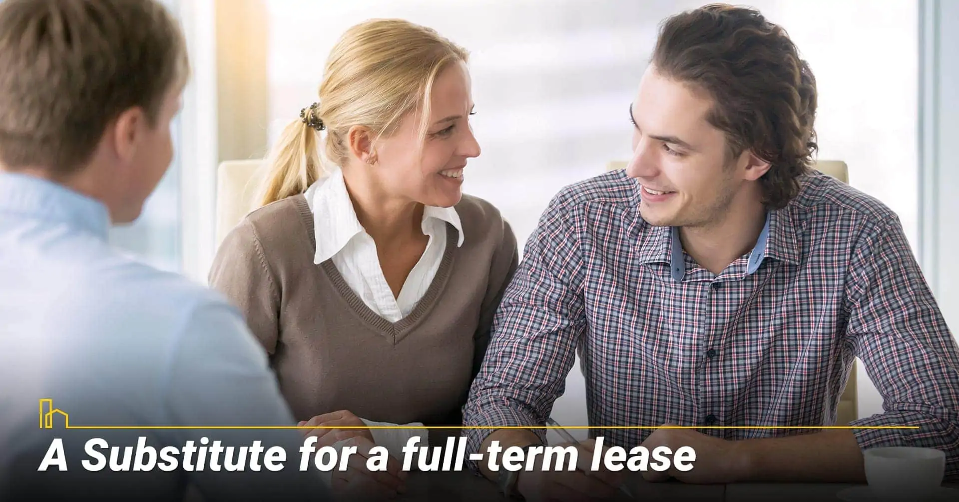 A Substitute for a full-term lease, leasing options
