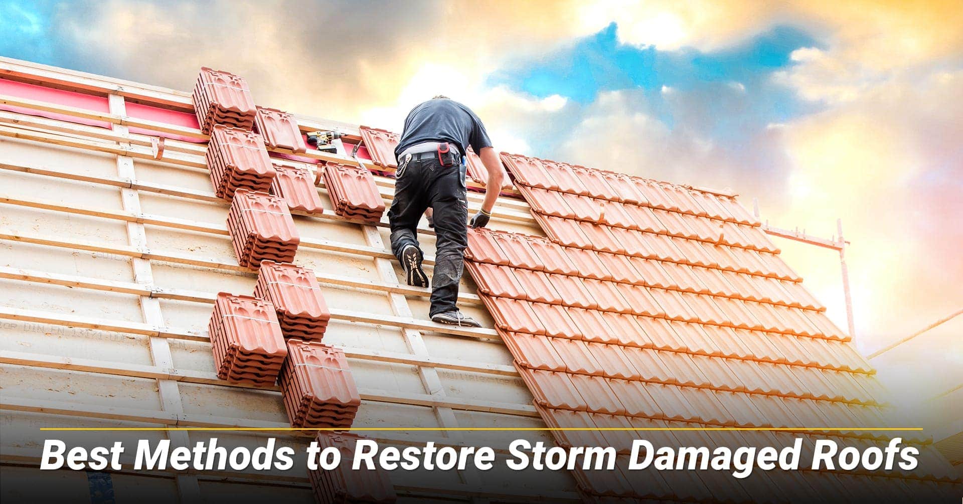Best Methods to Restore Storm Damaged Roofs, ways to restore damaged roof