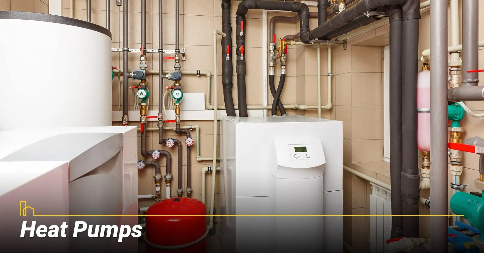 Heat Pumps, heat your home with heat pumps