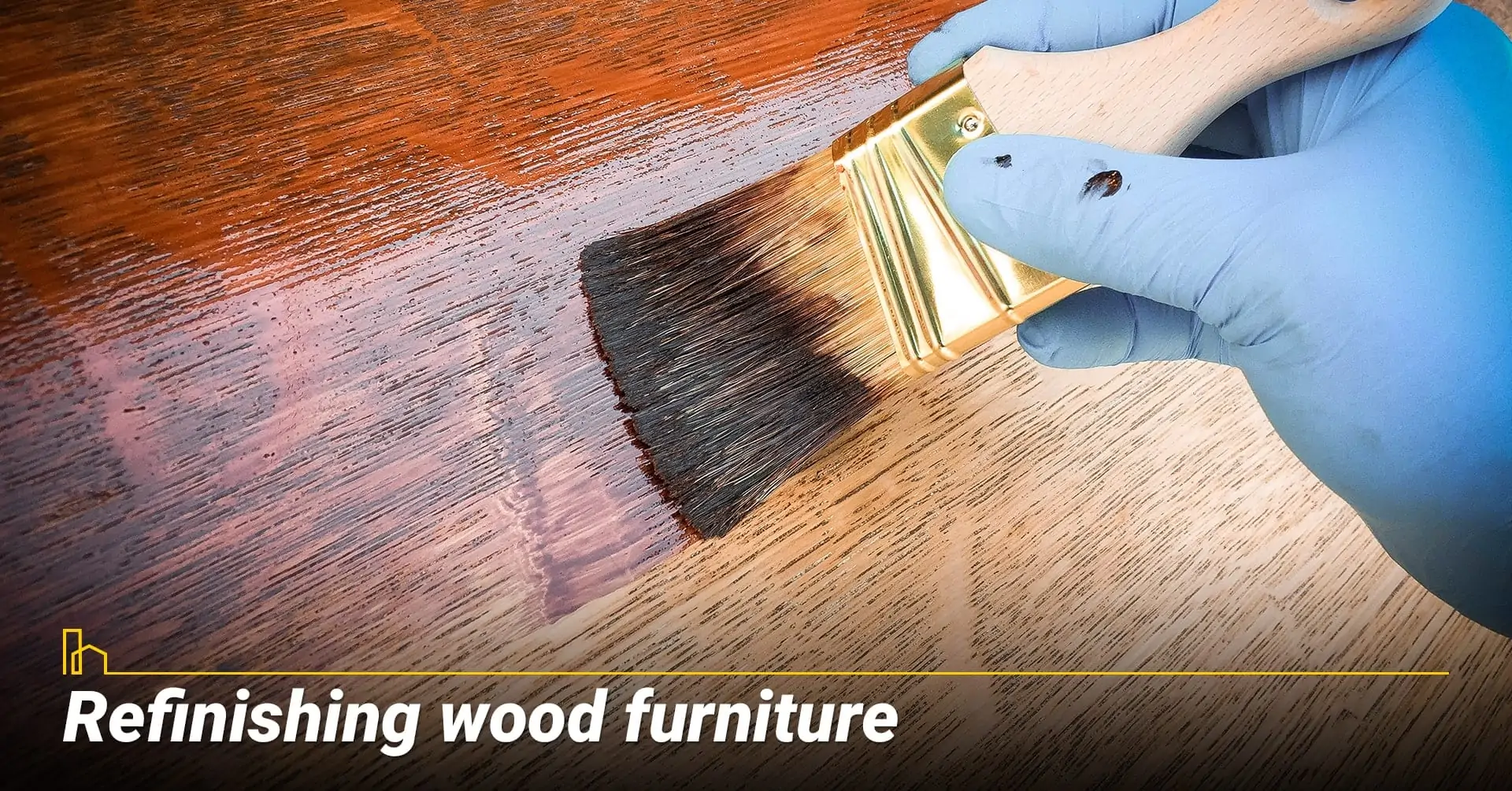 Refinishing wood furniture, give your furniture a new coat of paint