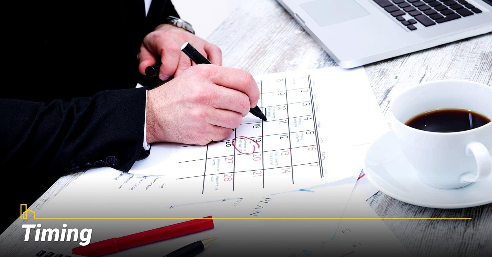 Timing, amount of time it takes to complete the project