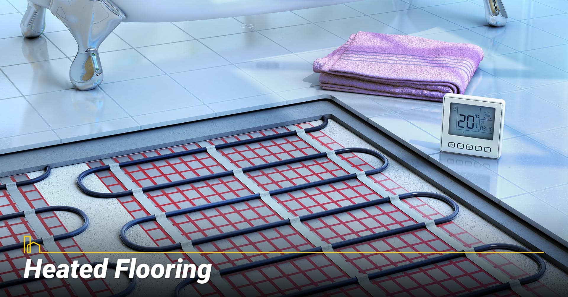 Heated Flooring, keep your floor warm Heated Flooring, keep your floor warm