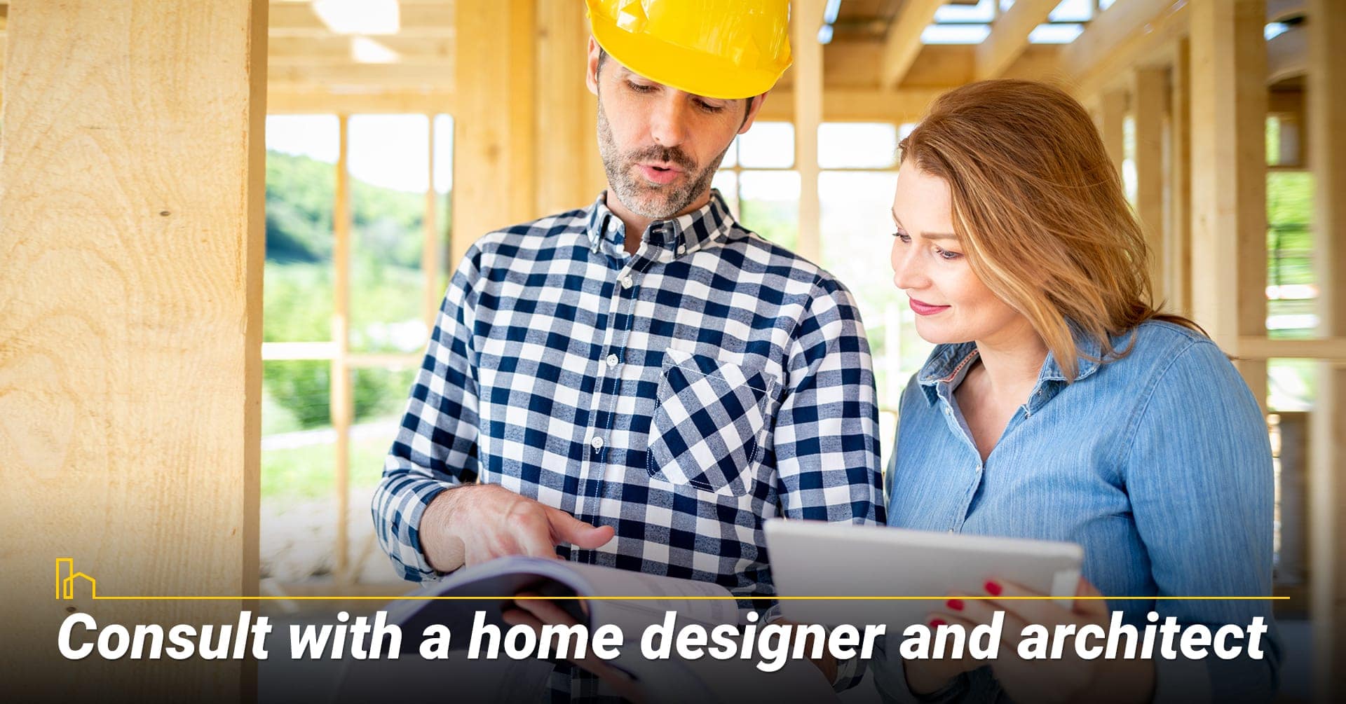Consult with a home designer and architect, consult with the professionals Consult with a home designer and architect, consult with the professionals