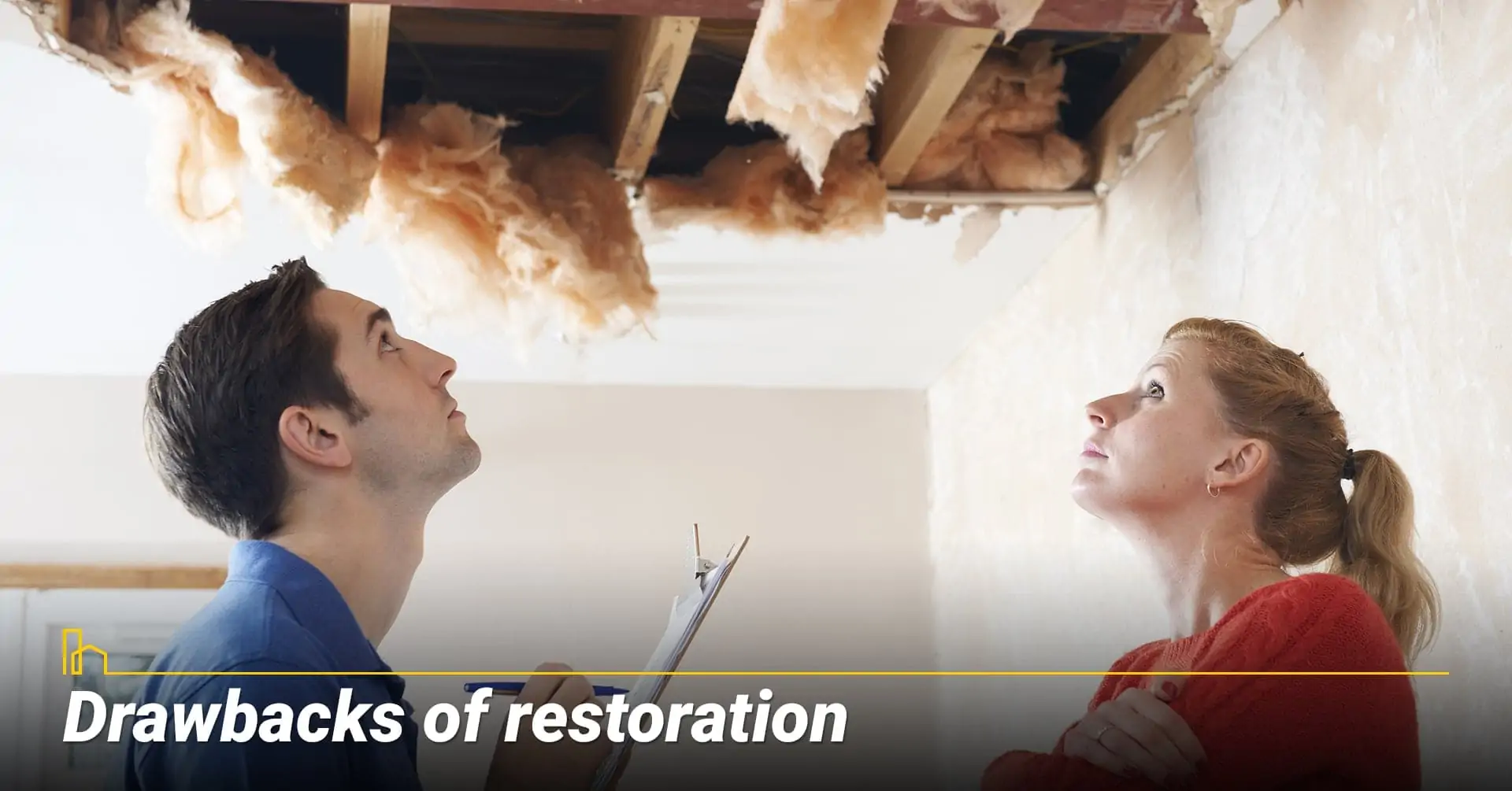 Drawbacks of restoration, the disadvantages of roof restoration