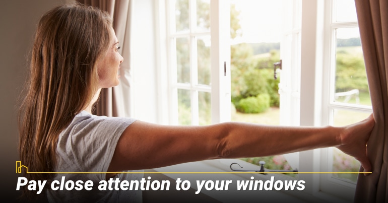 Pay close attention to your windows, dress up your windows