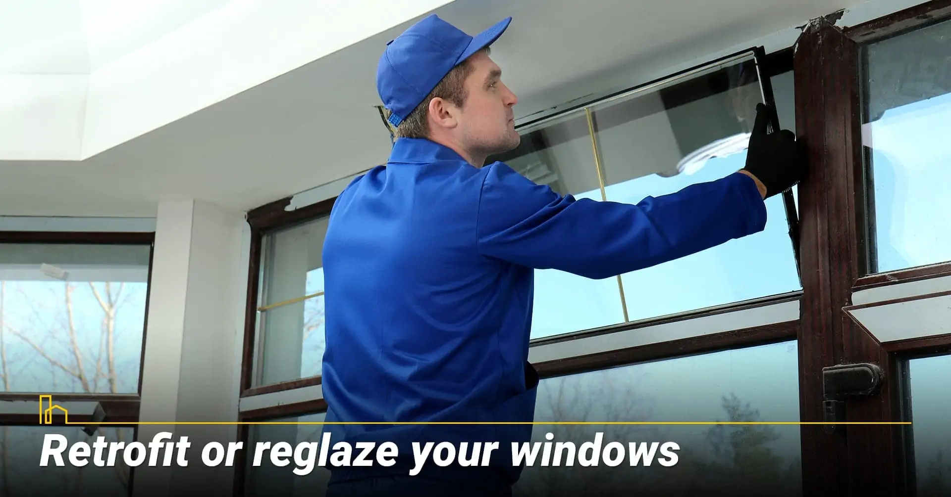 Retrofit or reglaze your windows, recondition old windows