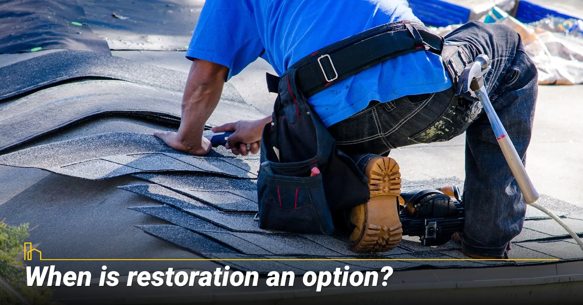When is restoration an option? factors to consider for roof restoration