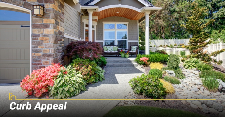 Curb Appeal, improve your landscaping