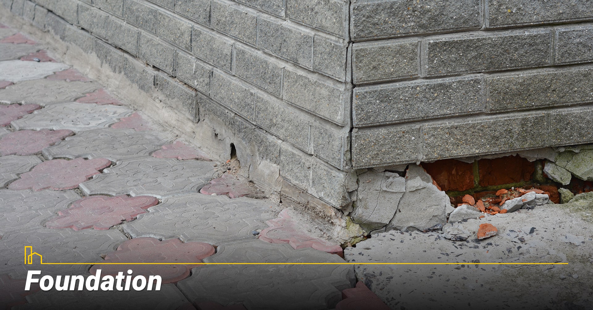 Foundation, repair damaged foundation Foundation, repair damaged foundation