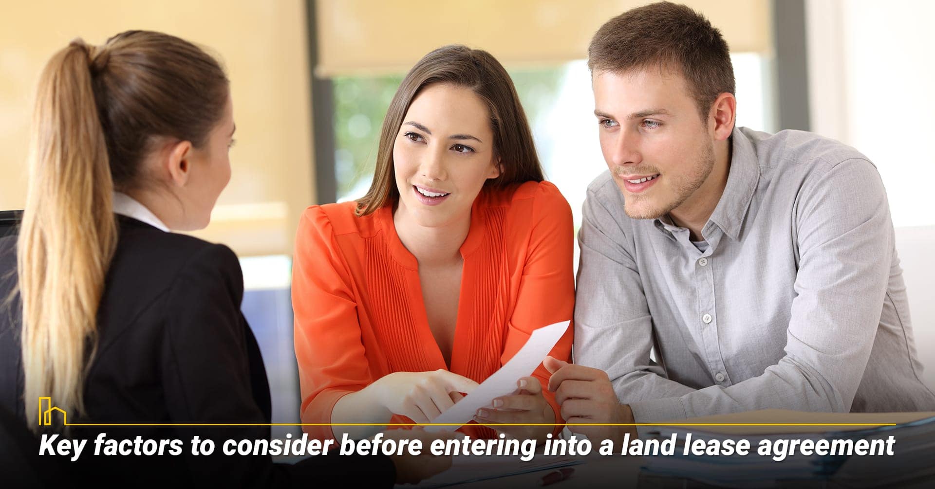 Key factors to consider before entering into a land lease agreement, pros and cons of a land lease agreement